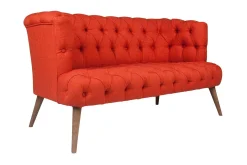 2 Seter Sofa-Monroew 2-seters Sofa Rød