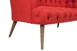 2 Seter Sofa-Monroew 2-seters Sofa Rød