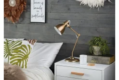 Bordlampe|Soveromslampe-Monsan Bordlampe 15 cm Messing