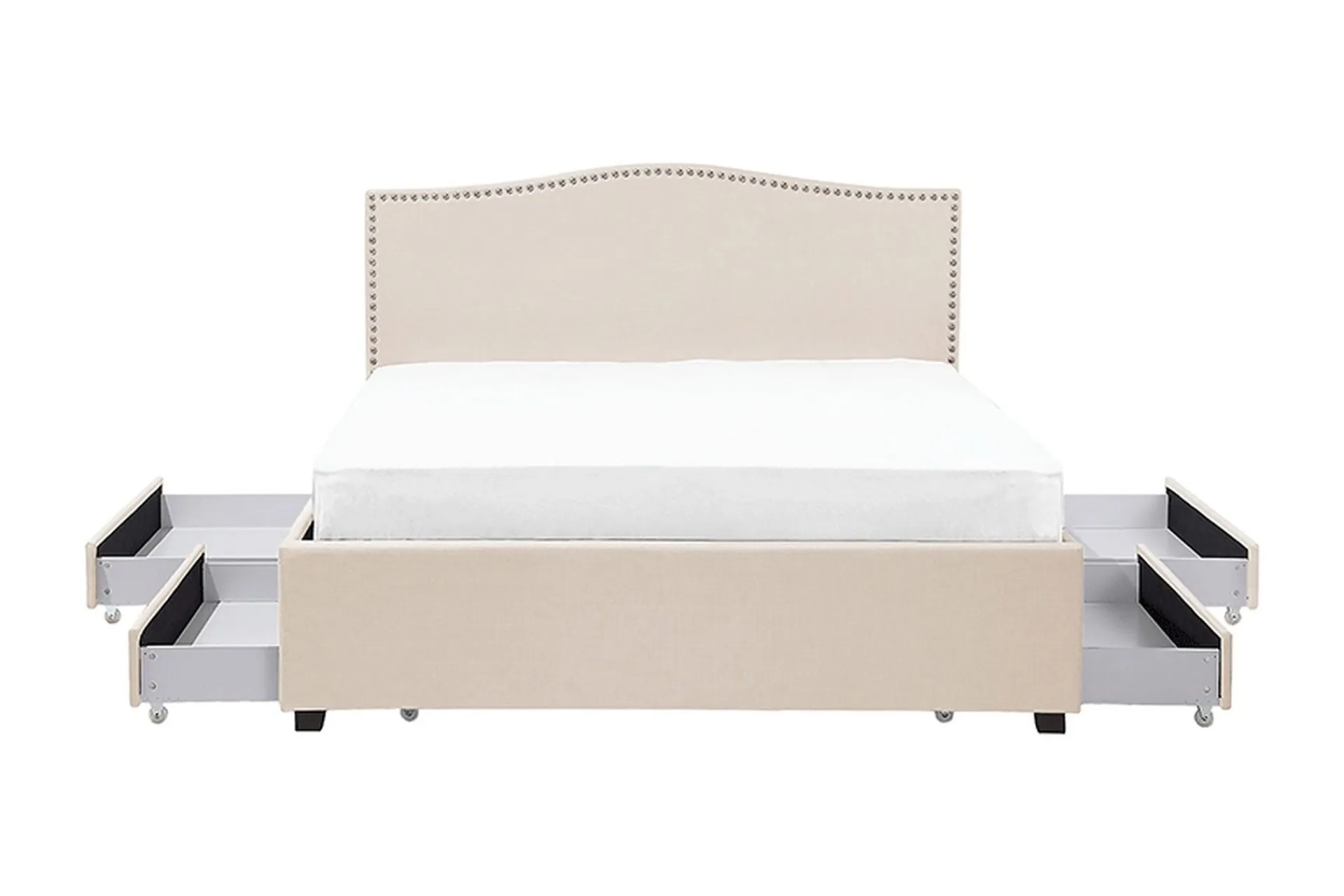 Bedly Sengeramme & Sengestamme-Montpellier Dobbeltseng 160 | 200 cm Beige