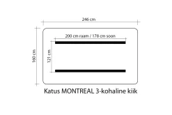 Hammocker-Montreal 3 Hammocktak Beige