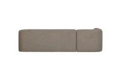 Sofa Med Sjeselong-Mooli Sofa med Sjeselong 3-seter Ljusbrun