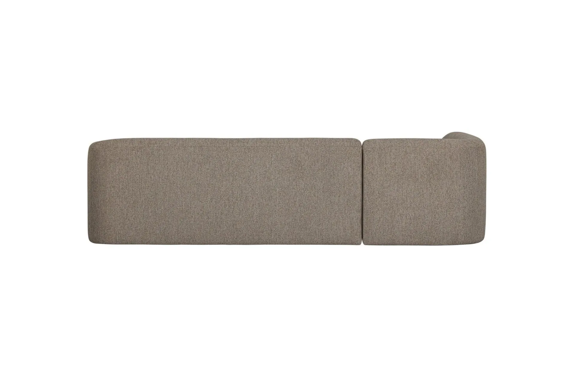 Sofa Med Sjeselong-Mooli Sofa med Sjeselong 3-seter Ljusbrun
