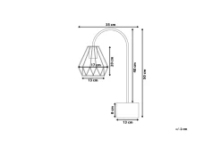 Mooni Bordlampe 35 cm