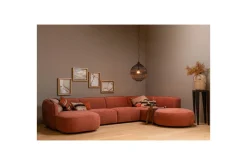 U-Sofa-More Modulsofa Lyserød