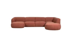 U-Sofa-More Modulsofa Lyserød