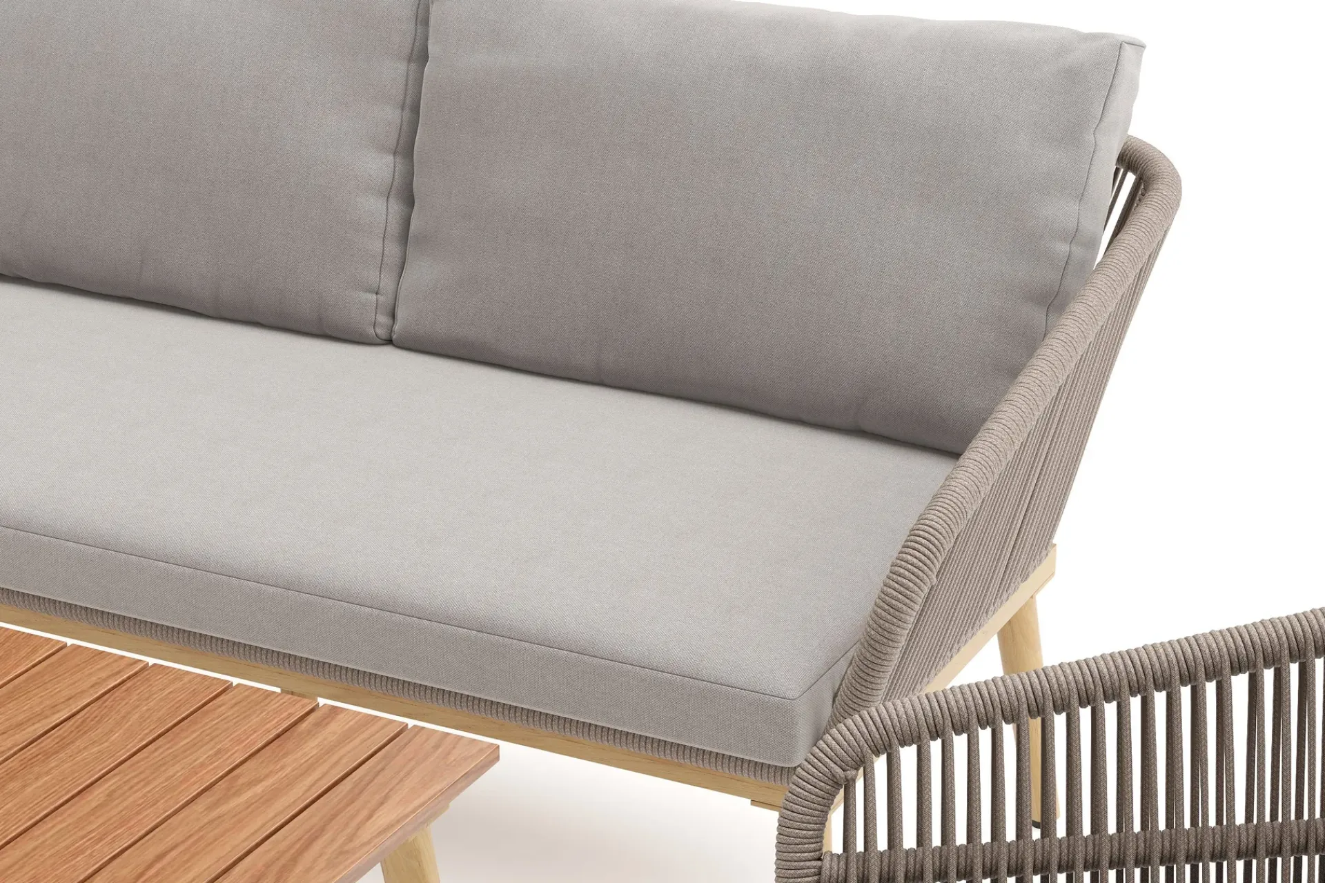 deNoord Veranda & Terrasse|Loungesett-Morrocco sofagruppe utendørs Brun