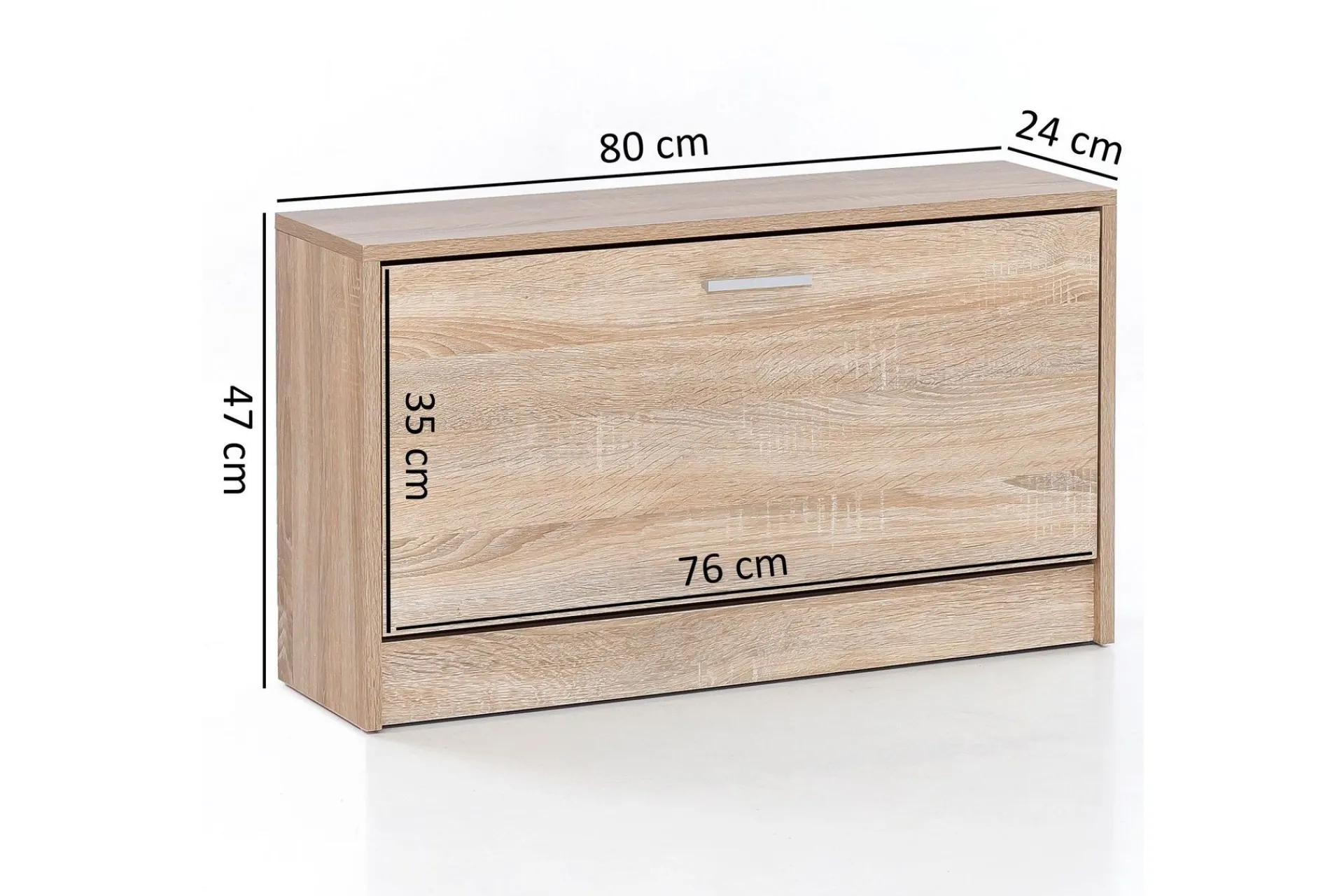 Wohnling Skohylle & Skostativ|Gangoppbevaring-Mosbarger Skohylle 80x24 cm Tre/Natur