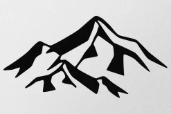 Mountain 1 Metal Veggdekor