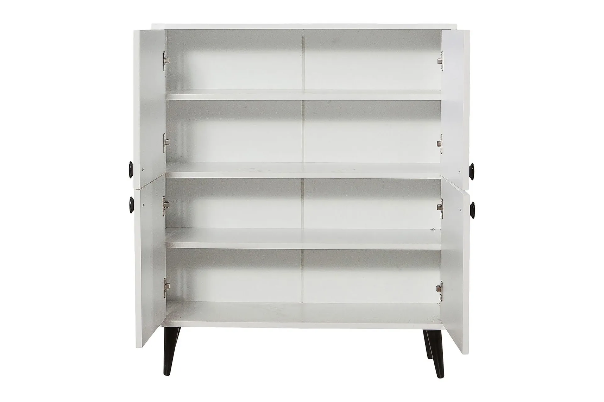 Oppbevaringsskap|Skap-Multi Purpose Cabinet Hvit|Svart Svart,Hvit