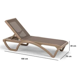 Solseng-Muneo Solseng 190 cm Cappuccino / elfenben