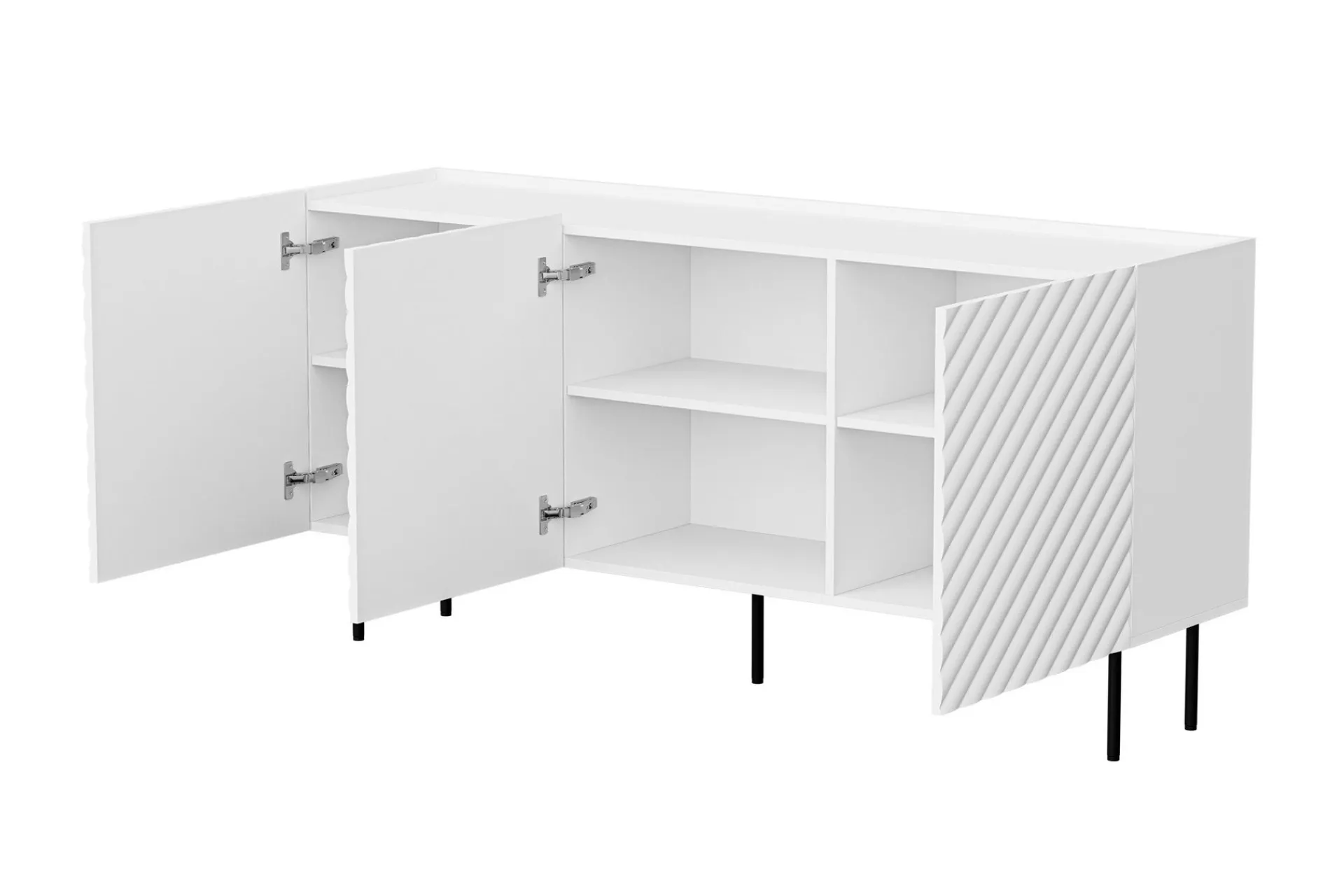 Entrekommode|Kommode-Munkedal Kommode 166 cm Svart