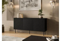Entrekommode|Kommode-Munkedal Kommode 166 cm Svart
