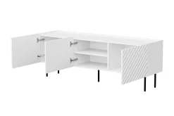 Tv-Benk & Mediabenk-Munkedal TV-benk 166 cm Svart
