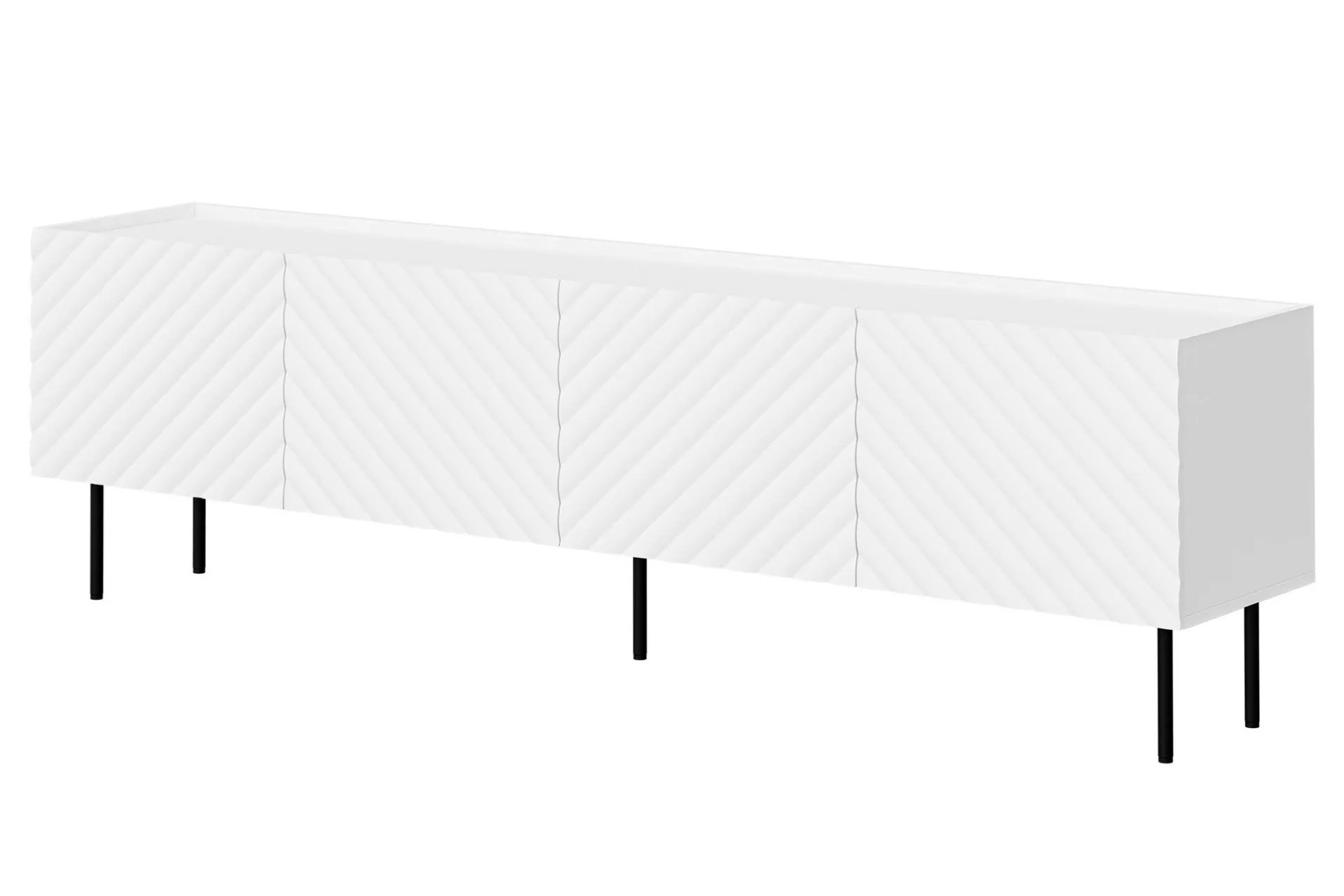 Tv-Benk & Mediabenk-Munkedal TV-benk 200 cm Hvit
