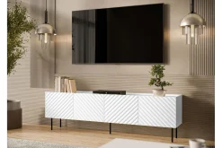 Tv-Benk & Mediabenk-Munkedal TV-benk 200 cm Hvit
