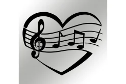 Music Veggdekor