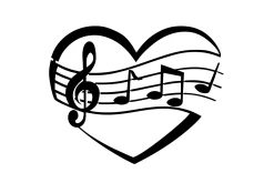 Music Veggdekor