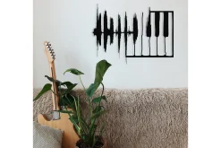 Skilt-My Music v2 Veggdekor Svart
