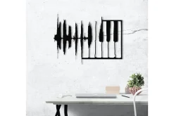 Skilt-My Music v2 Veggdekor Svart