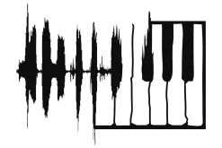 Skilt-My Music v2 Veggdekor Svart