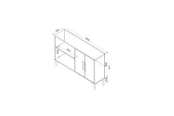 Myria Konsollbord 120 cm