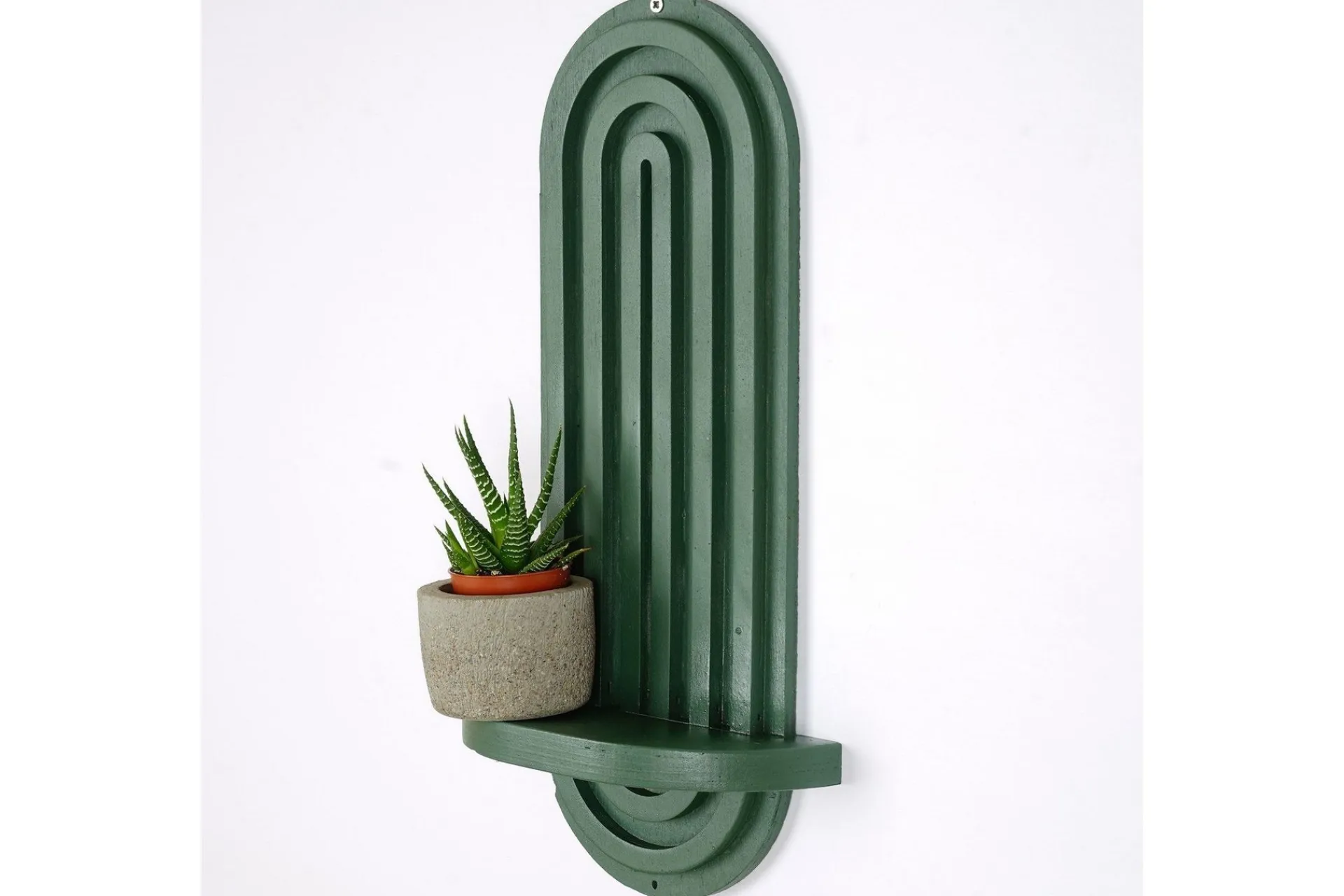 Vegghylle-Nagaji Vegghylle 40 cm Grønn
