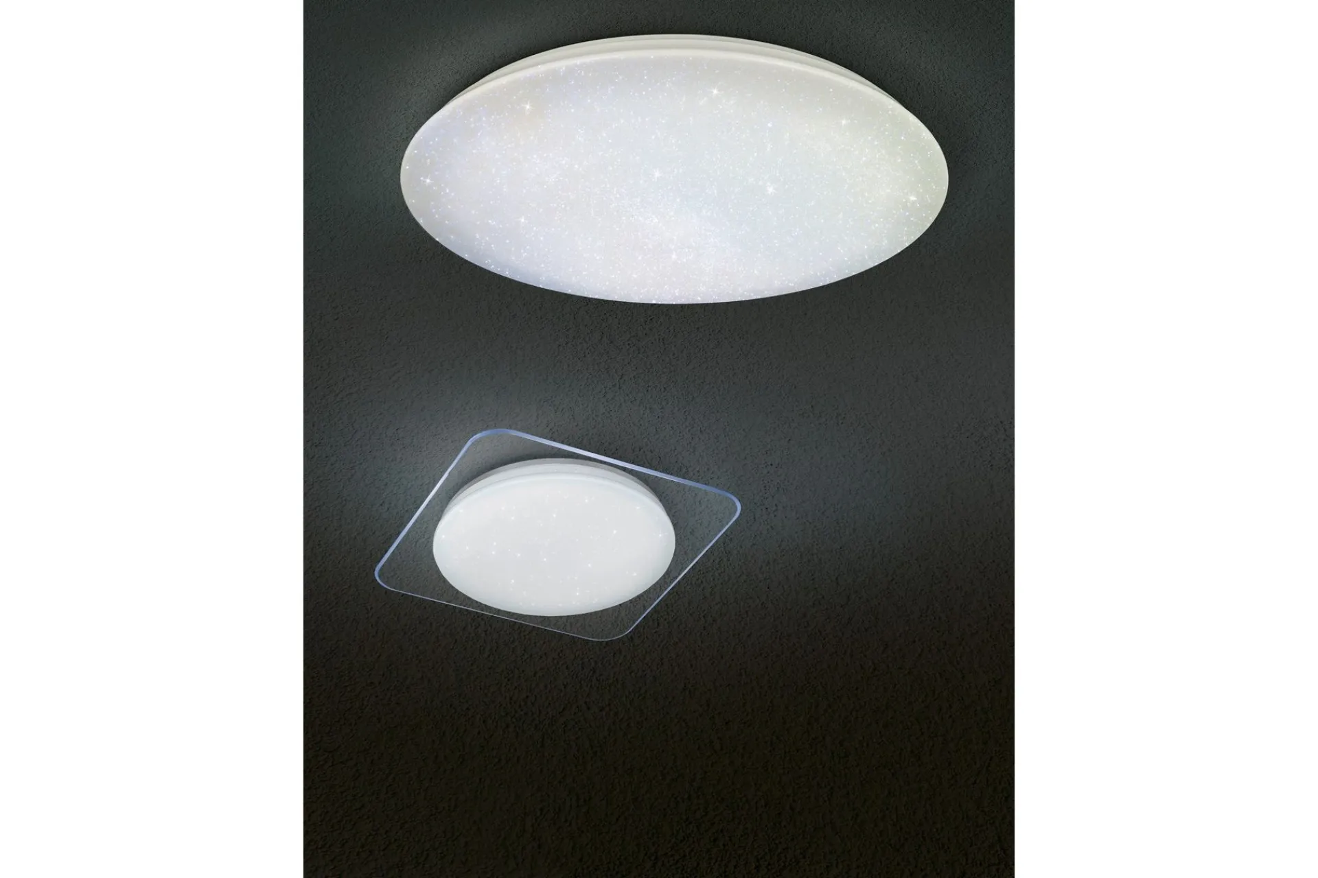 Trio Lighting Taklampe|Stuelampe-Nagano LED Plafond 80 cm Hvit Stjernelys