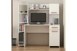 Kontorbord-Nagda Skrivebord 60x120 cm Hvit