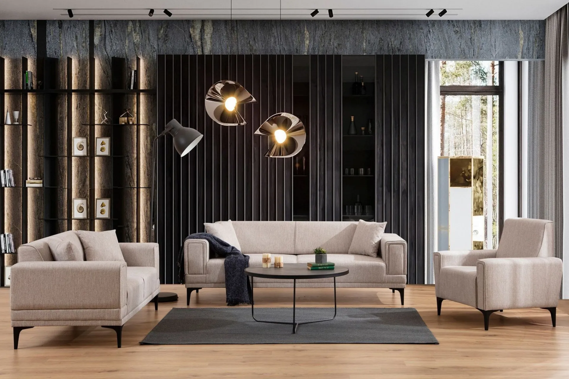 Naoko 3-seter Sofa