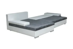 Velour Sofa & Fløyel Sofa-Naoma 3-sits Hörnbäddsoffa Beige