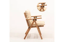 Utelenestoler|Loungestol Ute-Narwani Skammel Natural,Cream