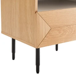 Oppbevaringsskap|Skap-Nattbord HOME4YOU Nate 50x40x50 cm eik beige