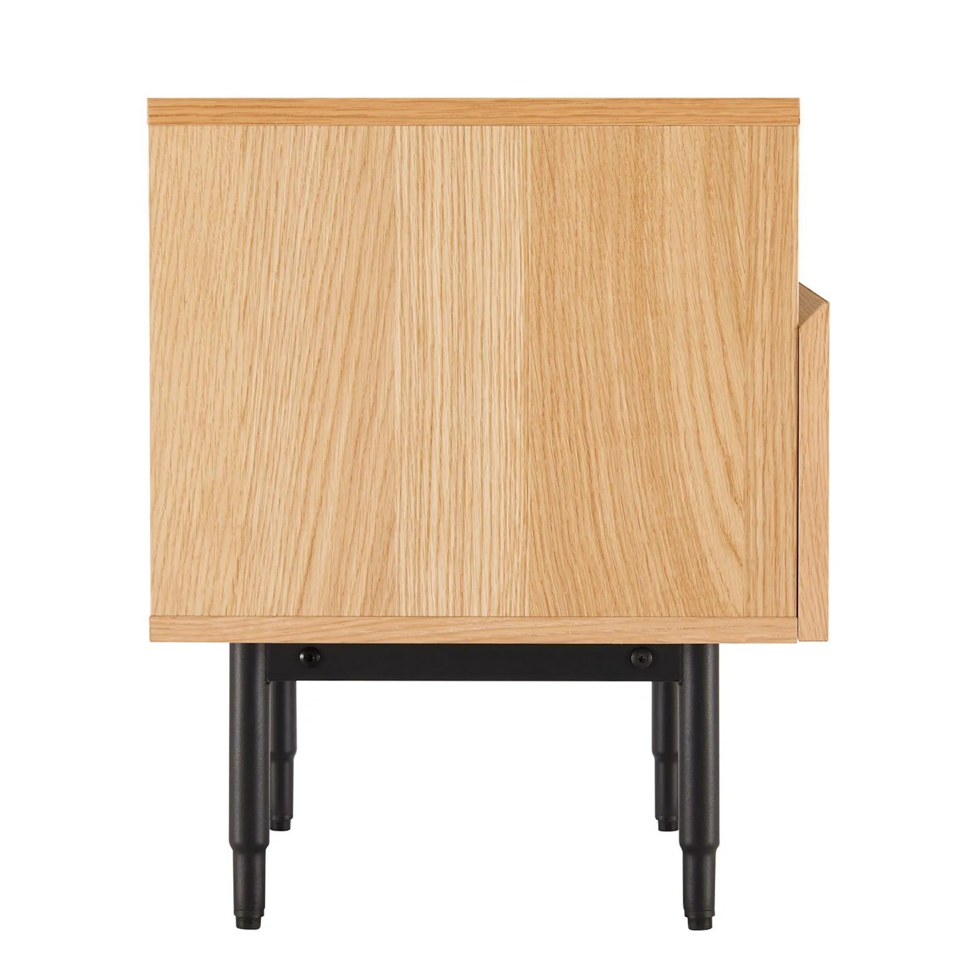 Oppbevaringsskap|Skap-Nattbord HOME4YOU Nate 50x40x50 cm eik beige