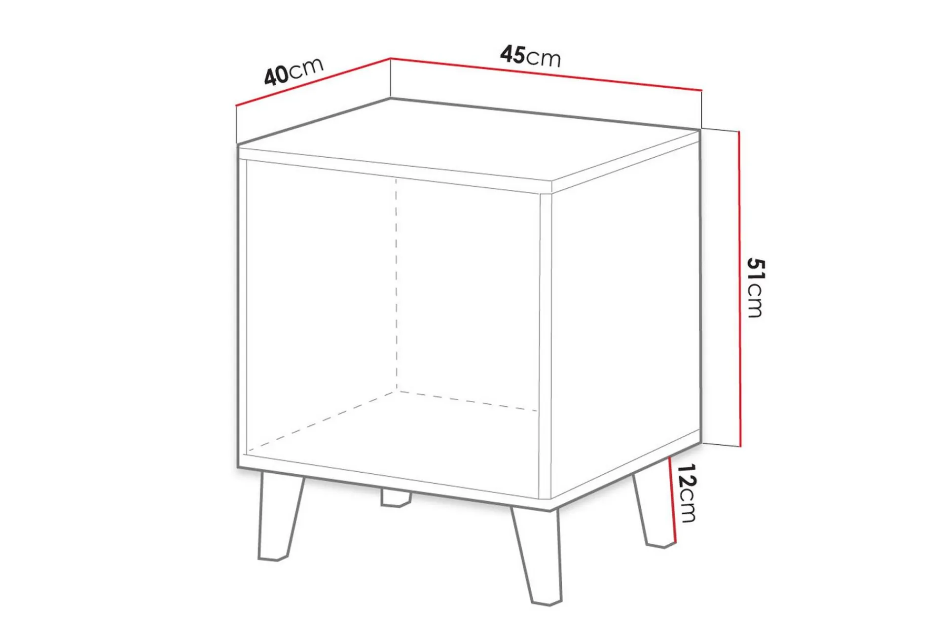 Nattbord 2-pk