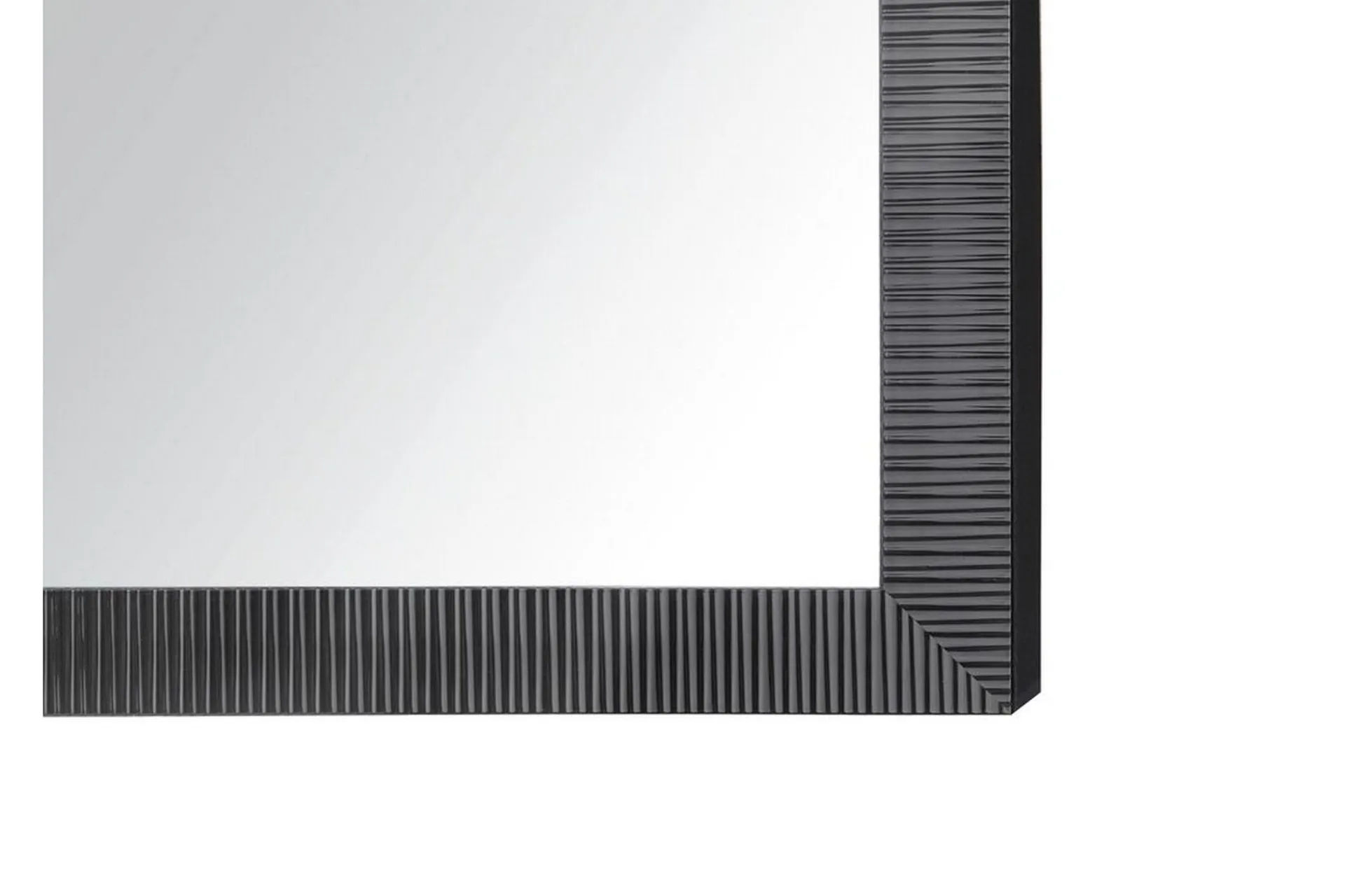 Sminkespeil|Gulvspeil-Nauetta Speil 50x130 cm Svart