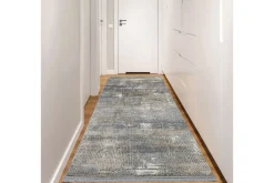 Moderne Tepper-Naveena Gangmatte 100x450 cm Rektangulær Beige,Krem,Grey
