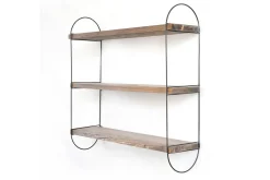 Vegghylle-Nealhouse Vegghylle 60 cm Valnöt,Svart