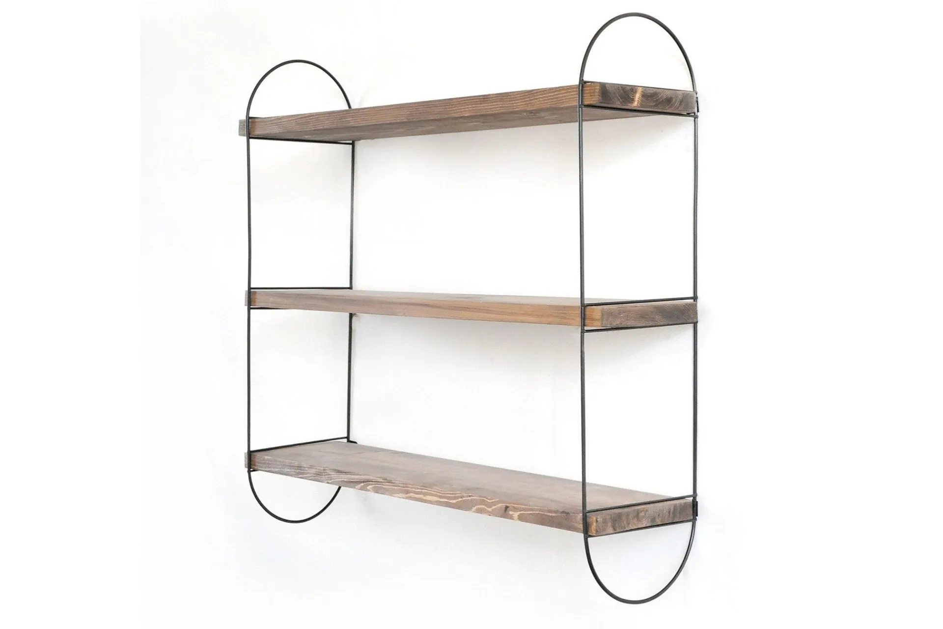 Vegghylle-Nealhouse Vegghylle 60 cm Valnöt,Svart