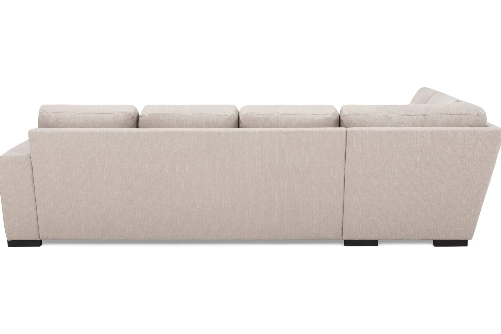 Scandinavian Choice Sofa Med Sjeselong-Nebraska Divansofa 4-seter Venstre Beige
