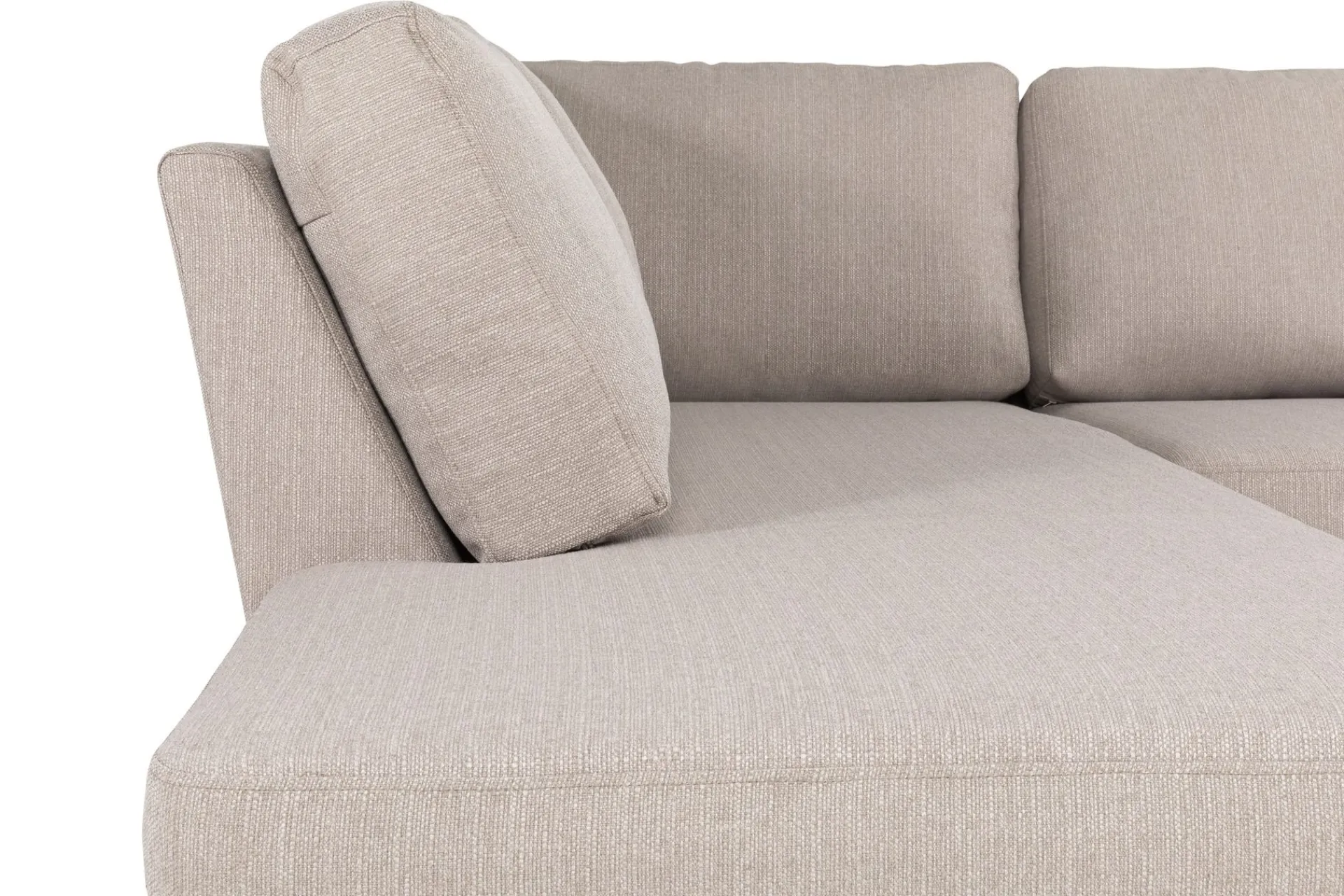 Scandinavian Choice Sofa Med Sjeselong-Nebraska Divansofa 4-seter Venstre Beige
