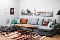 Scandinavian Choice Nebraska U-sofa Venstre Konvoluttputer