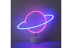 Barnelampe-Neon-Saturnus Just Light Dekorativ Lampe Flerfarget