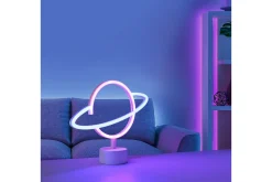 Barnelampe-Neon-Saturnus Just Light Dekorativ Lampe Flerfarget