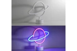 Barnelampe-Neon-Saturnus Just Light Dekorativ Lampe Flerfarget