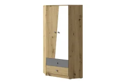 Nero Garderobe 87 cm