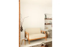 2 Seter Sofa-Neyros Sofa 2-sits Hvit