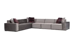 Hjørnesofa-Nightcap Sofa m. Divan 6-seters Grey