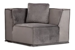 Hjørnesofa-Nightcap Sofa m. Divan 6-seters Grey