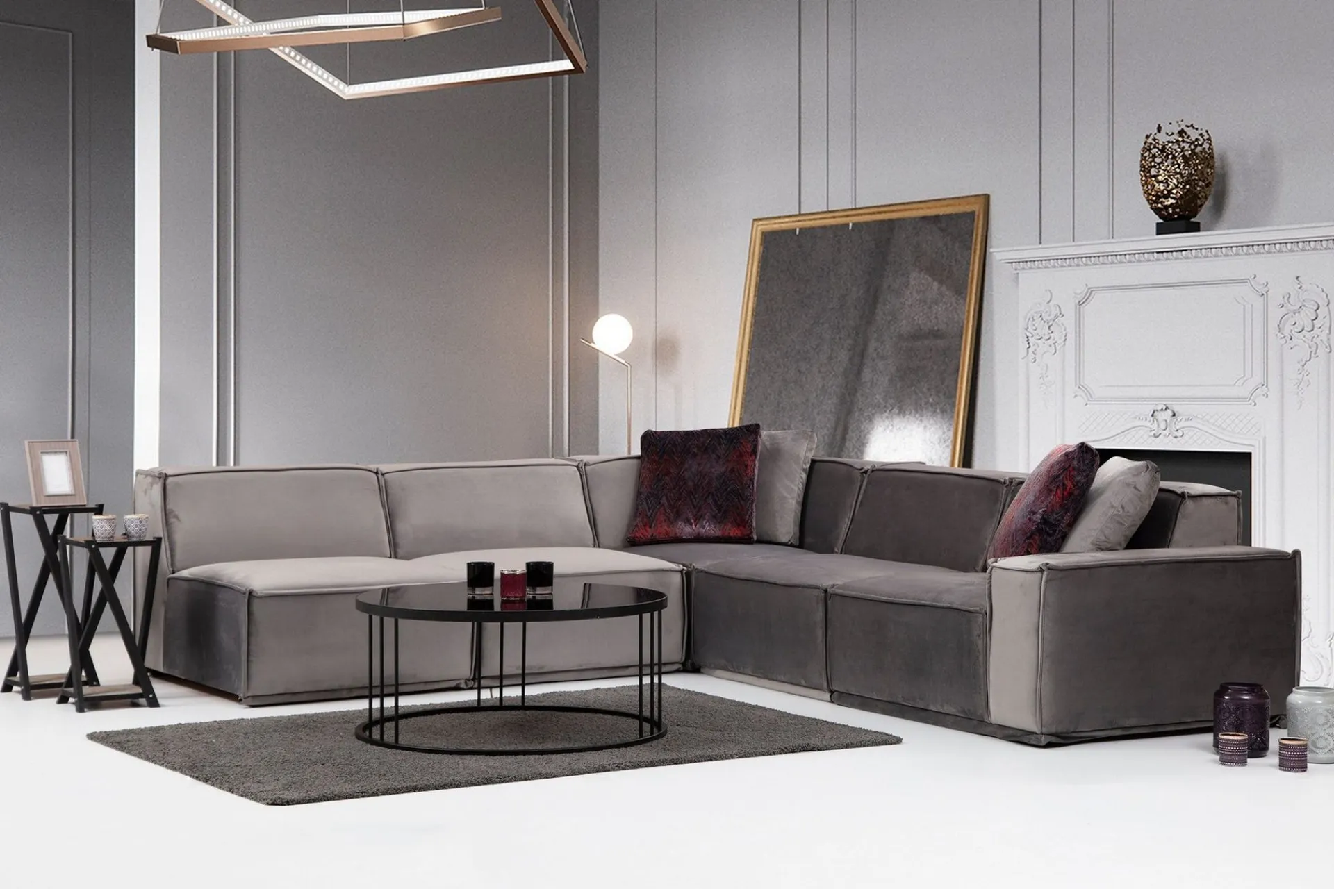 Nightcap Sofa m. Divan 6-seters